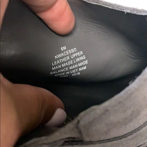 Nine West gray suede booties - Picture 6 of 6